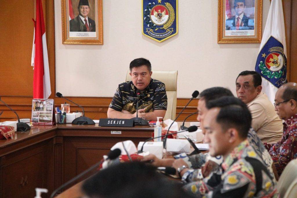 Sekjen Kemendagri Instruksikan Pemda Percepat Penyediaan Lahan untuk Program MBG 1 pemMBG