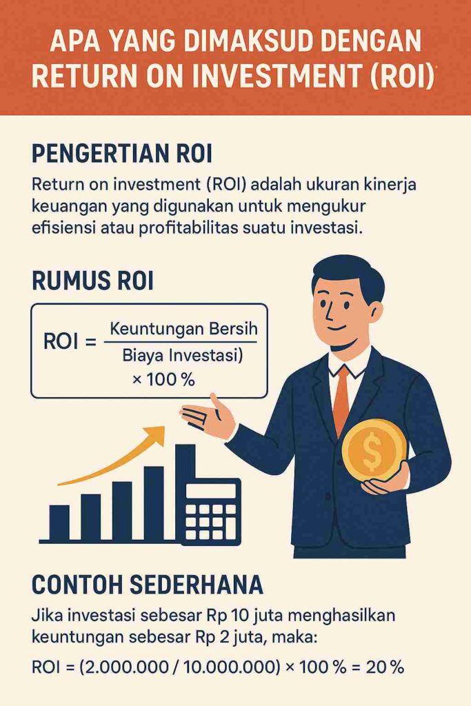 Apa yang Dimaksud dengan Return on Investment ROI? 4 ROI rumus