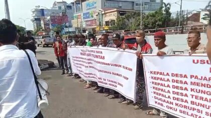 demo polda palembang