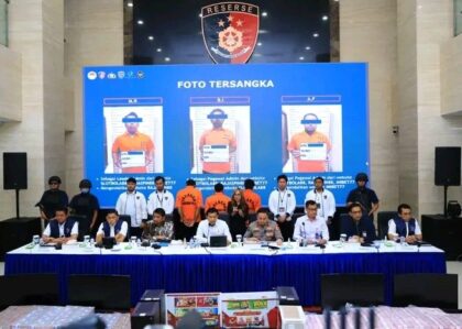 konferensi pers ditipidsiber bareskrim polri