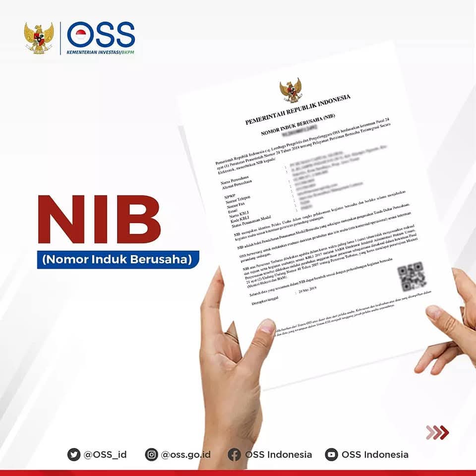 oss nib indonesia