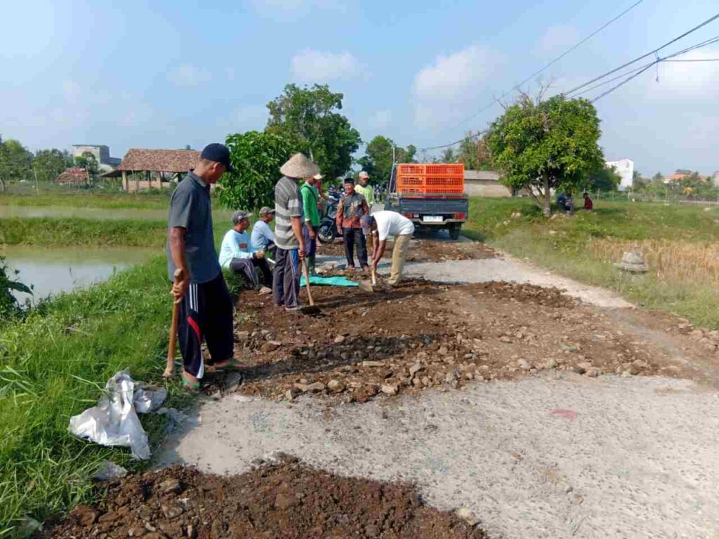 perbaikan jalan desa