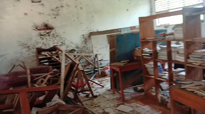 ruang perpustakan sdn 2 paja sajira lebak