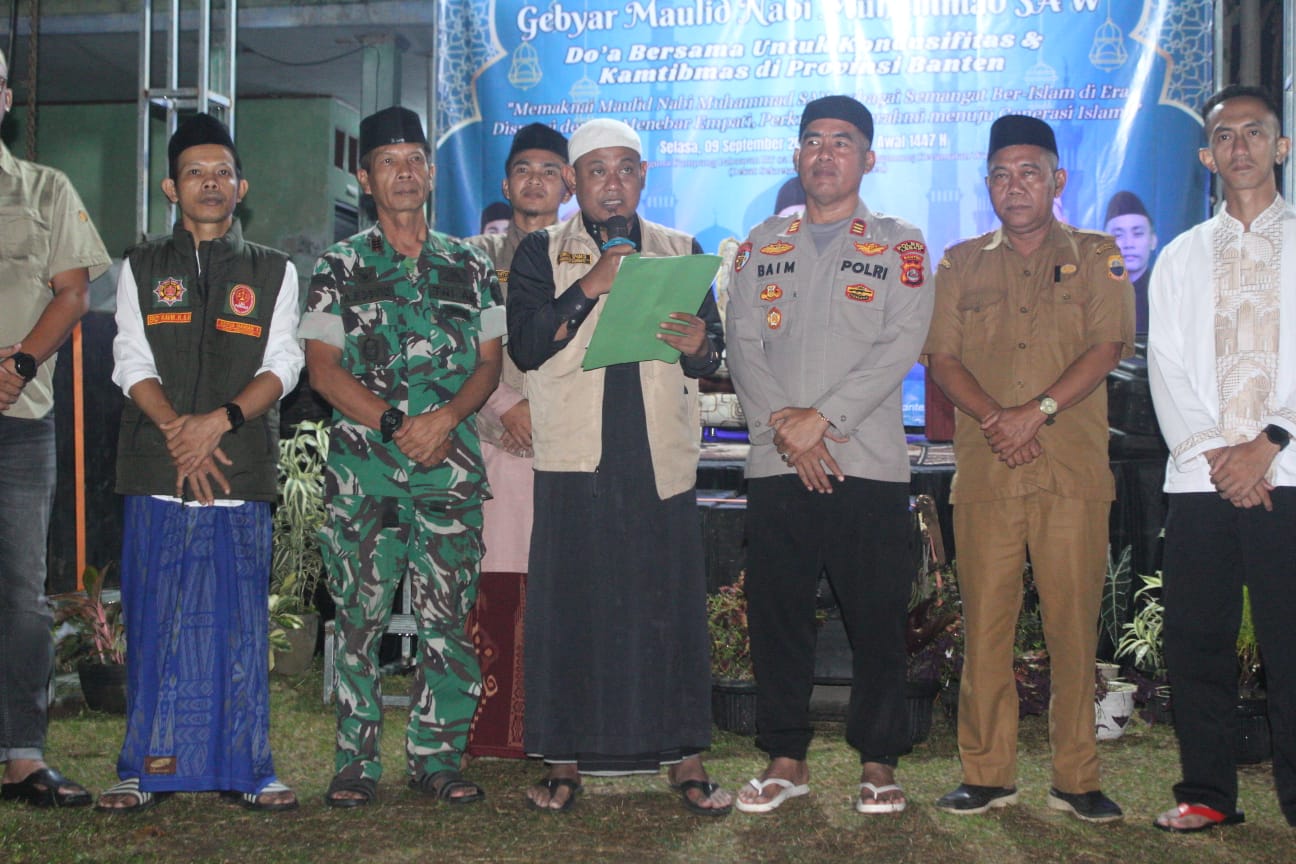 forwatu banten bersama muspika warunggunung