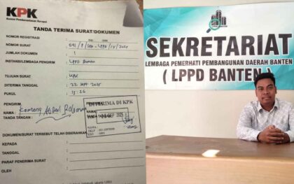 ketua umum lppd banten dan surat terima dokumen audiensi