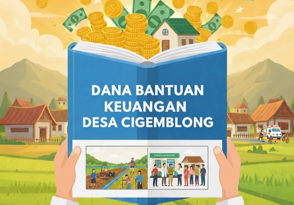 ilustrasi dana bantuan keuangan desa cigemblong kecamatan cigemblong lebak