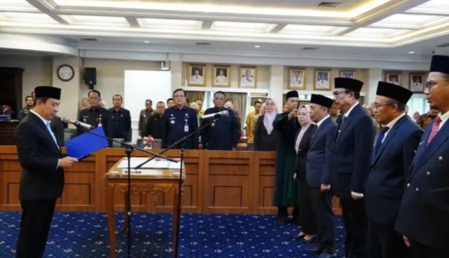 5 pejabat tinggi lampung