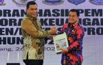 Bupati Tangerang Moch. Maesyal Rasyid menerima laporan hasil pemeriksaan LKPD 2025 dengan opini WTP dari BPK RI Perwakilan Banten.