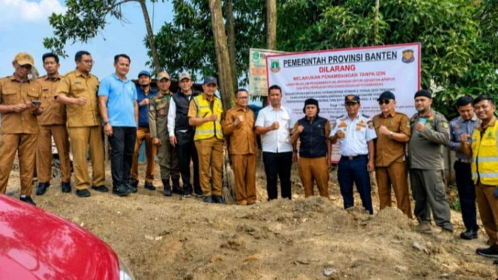 sidak galian c desa cilayang curugbitung lebak