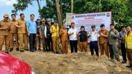 sidak galian c desa cilayang curugbitung lebak