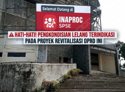 lelang gedung DPRD